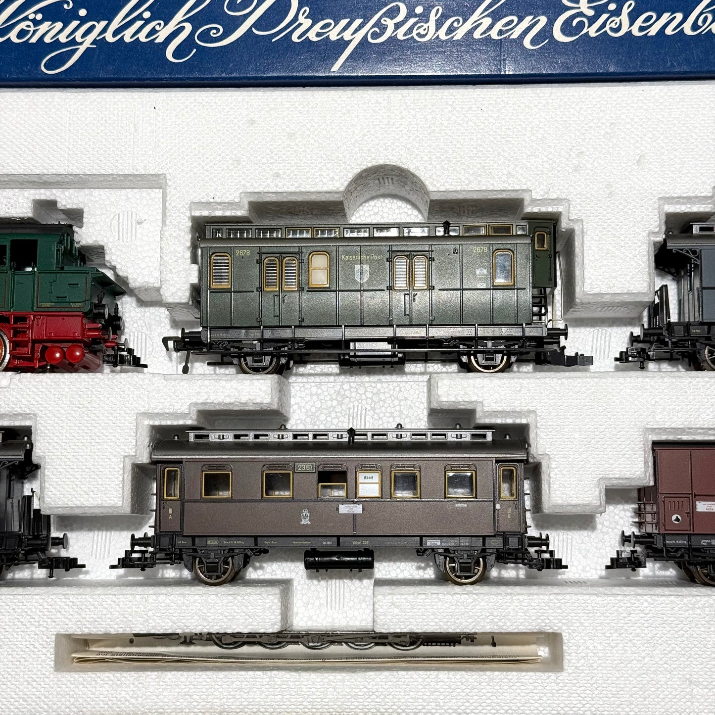 Fleischmann 4881 "Die alten Preußen" DC H0