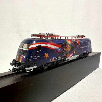 Roco 7500062 Elektrolokomotive Rh 1116 „Fußball vereint Europa“ ÖBB H0