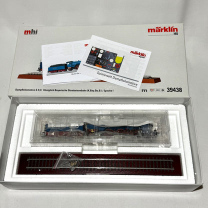 Märklin 39438 Dampflokomotive S3/6 K.Bay.Sts.B MFX+Sound H0
