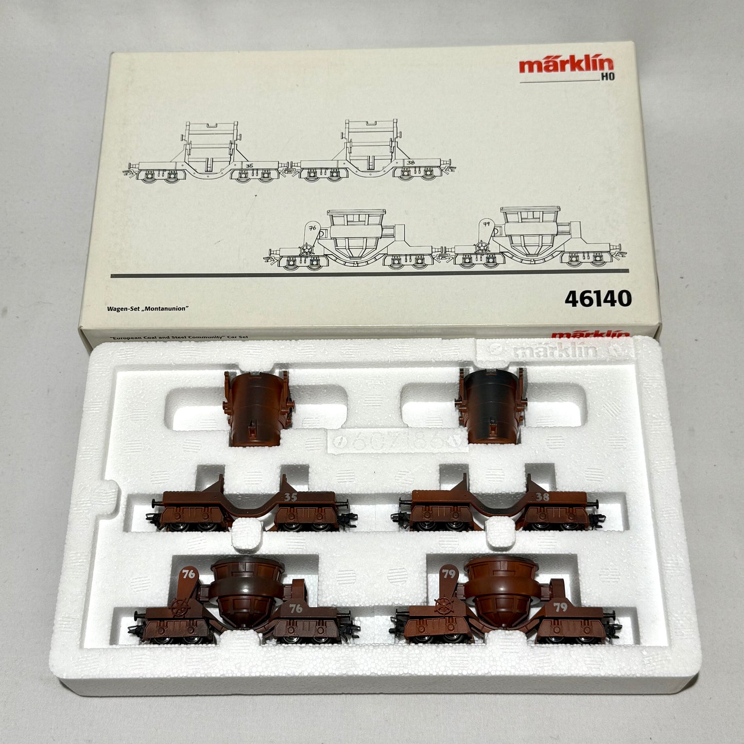 Märklin 46140 Wagen-Set "Montanunion" H0