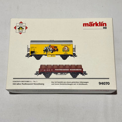 Märklin 94070 Wagen-Set "Postbrauerei" H0