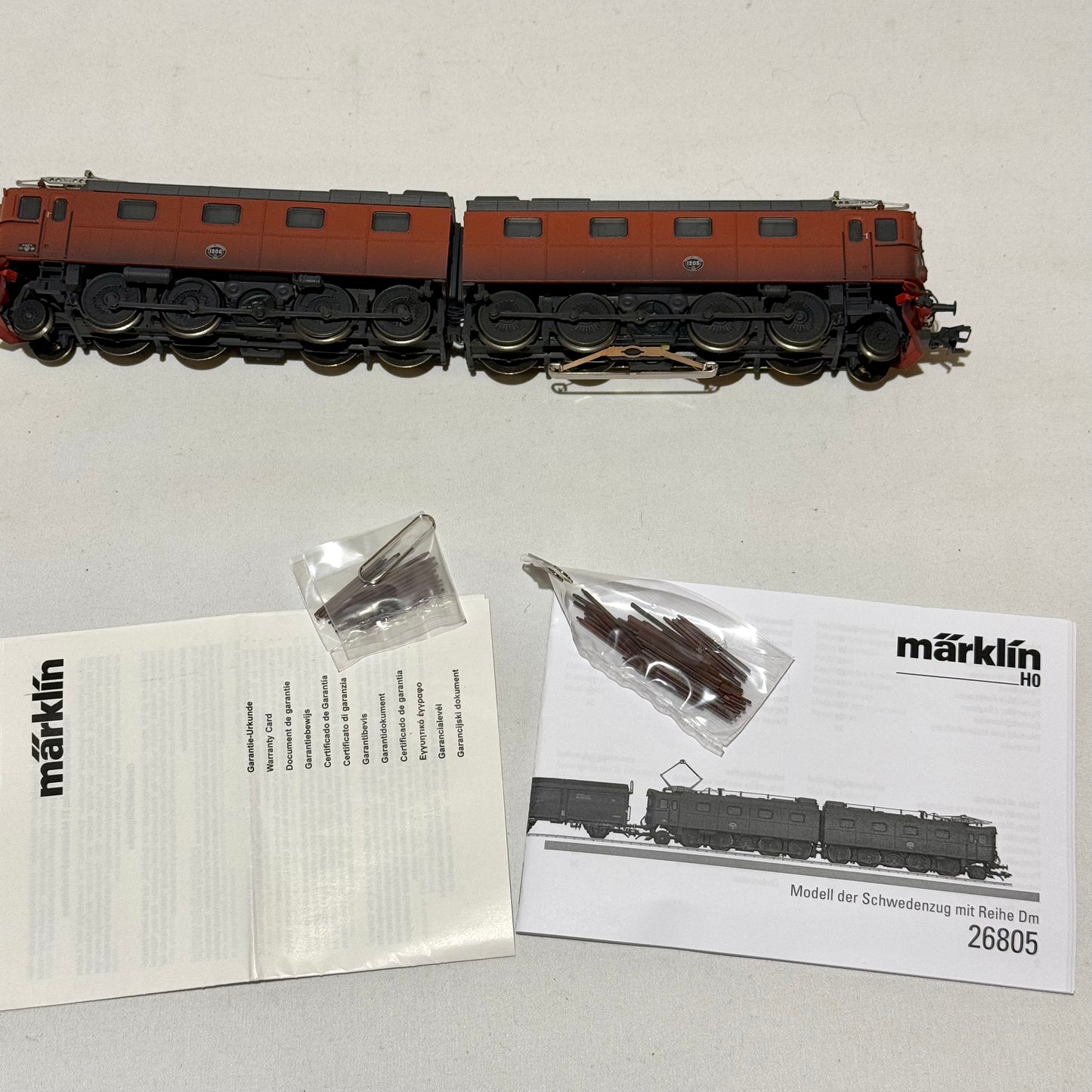 Märklin 26805 Zugpackung "Elektrolok Rh Dm" der SJ Ep III H0