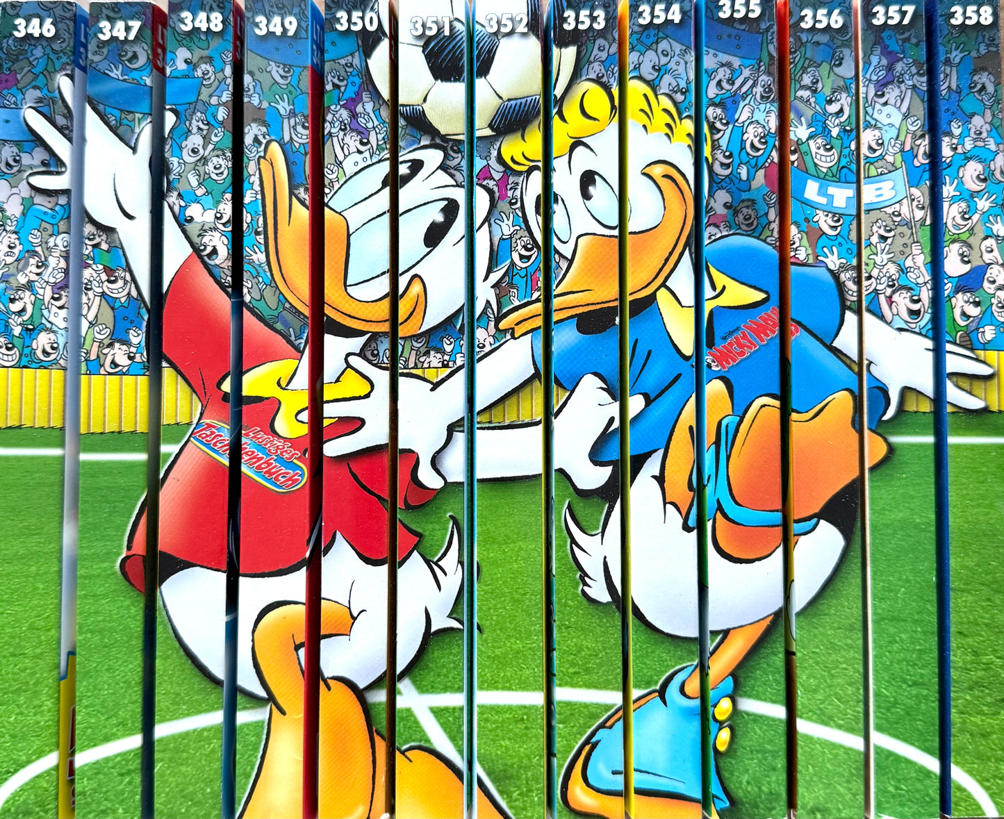 LTB Buchrücken 346-358 "Fußball"