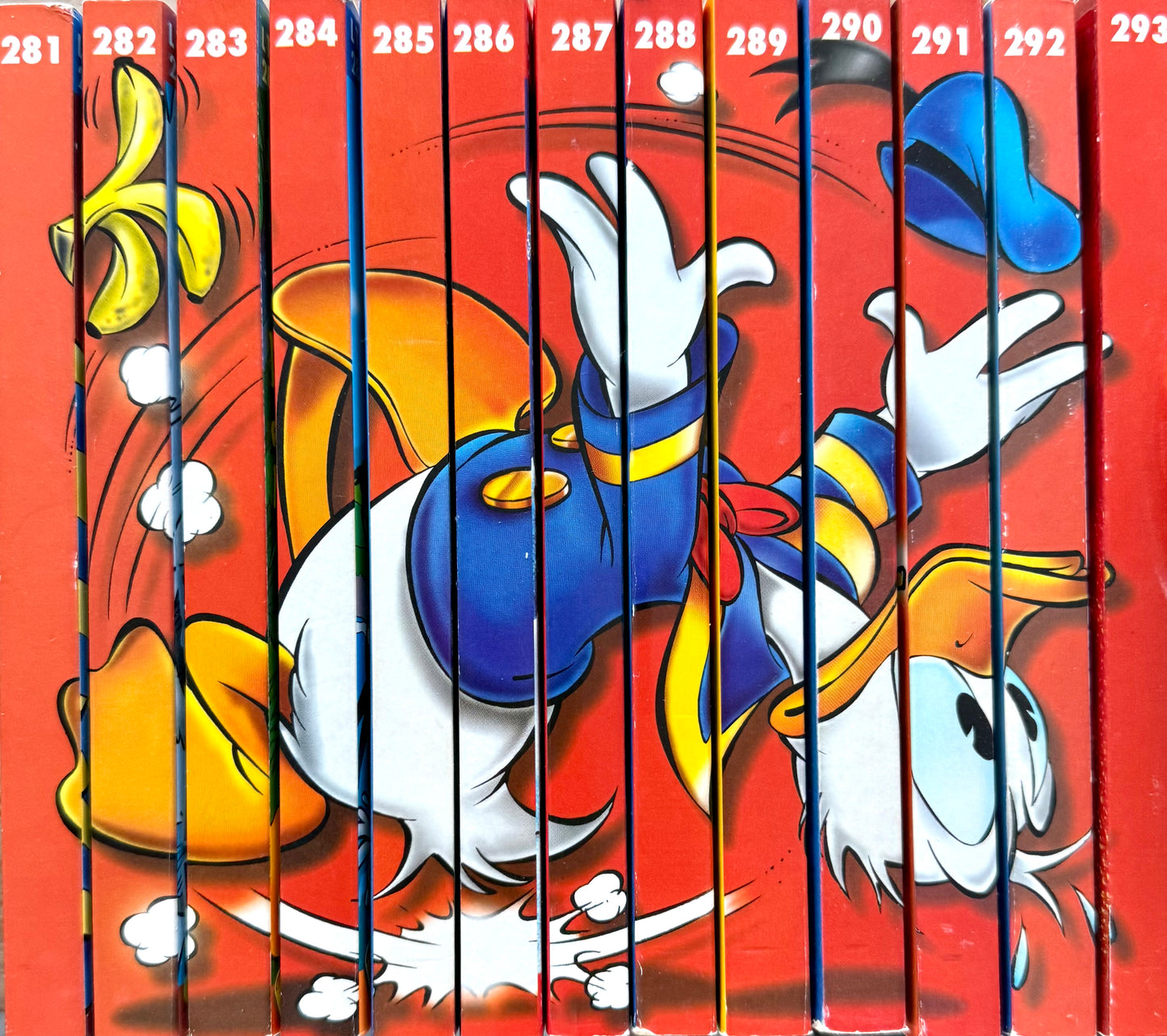 LTB Buchrücken 281-293 "Donald Duck"