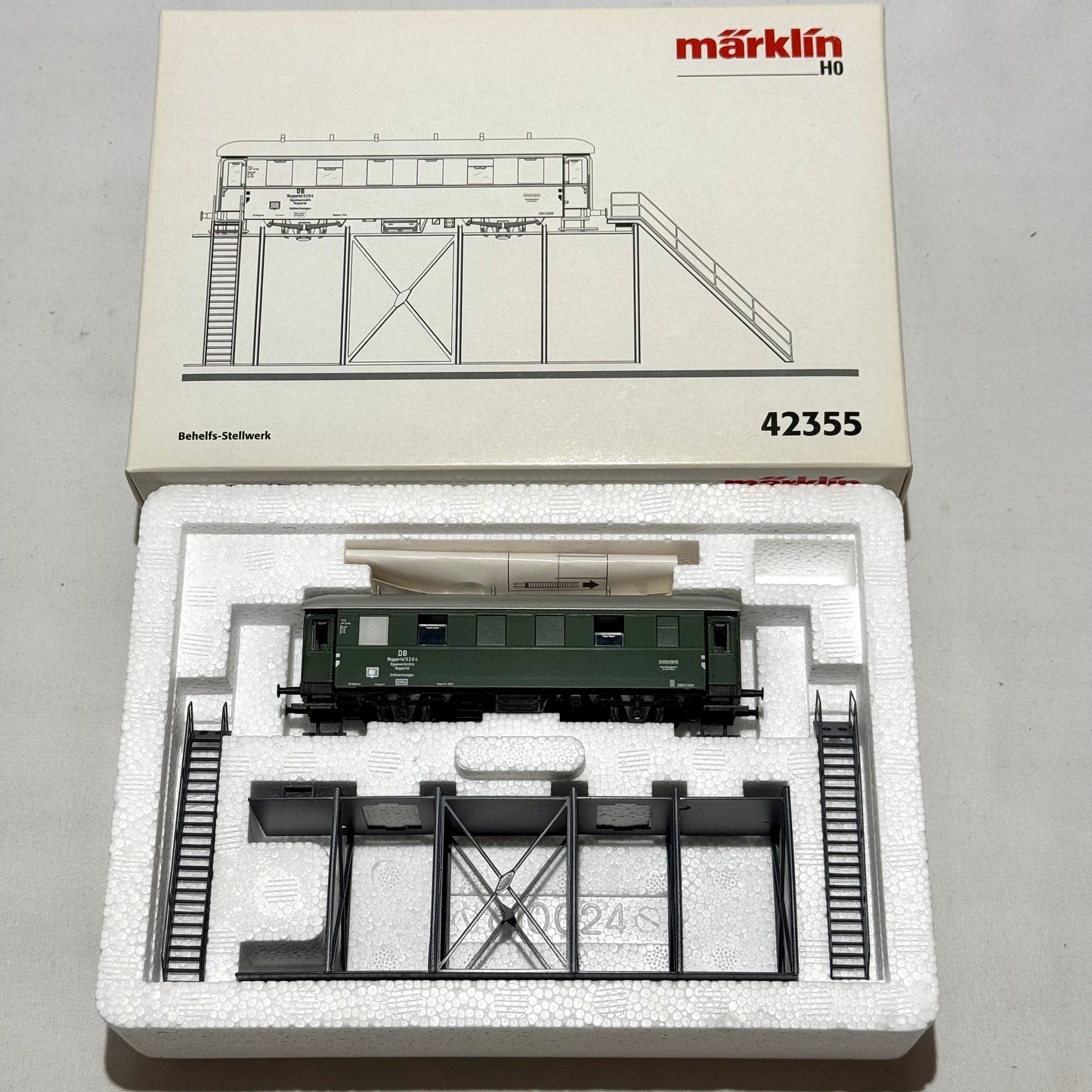Märklin 42355 Behelfs-Stellwerk H0