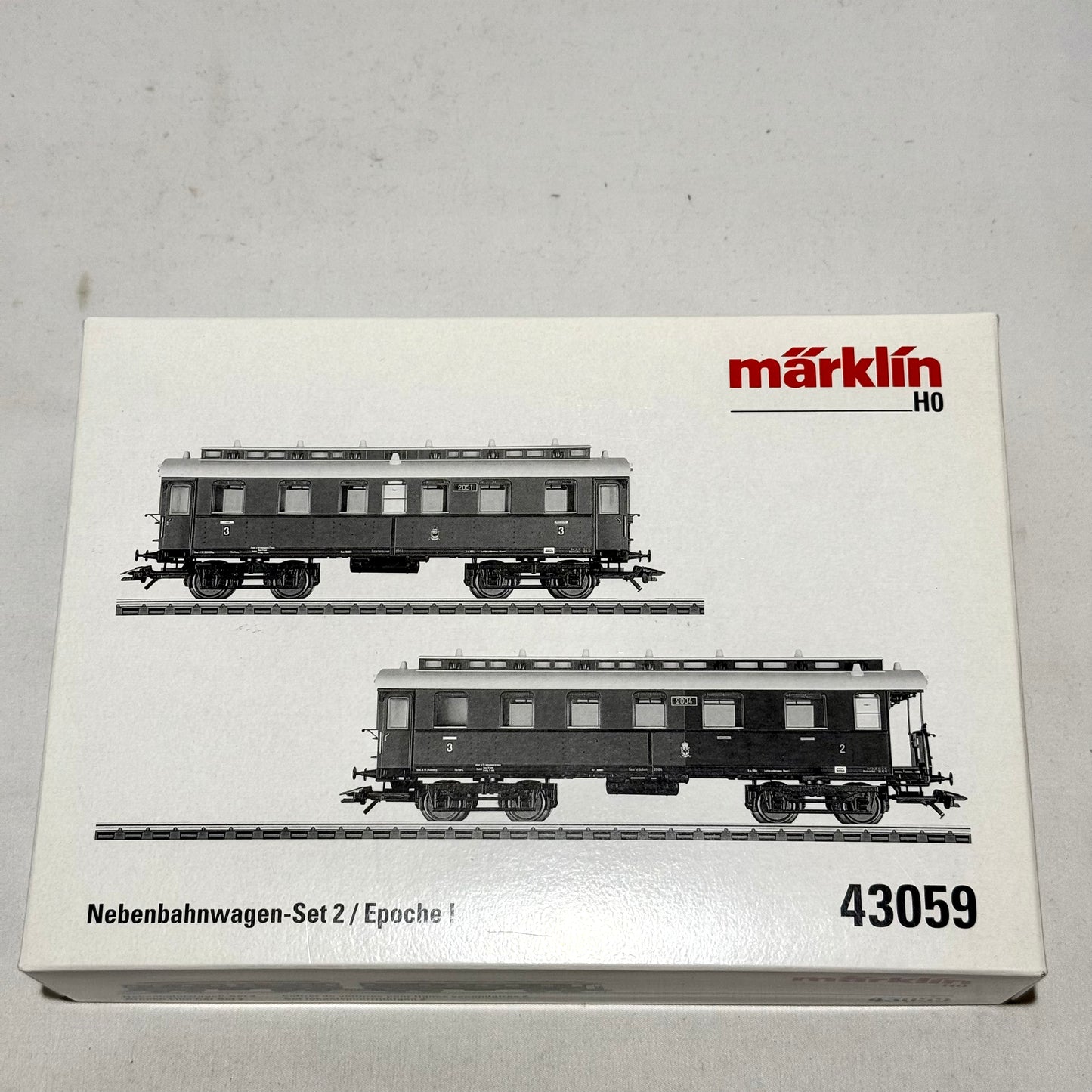 Märklin 43059 Nebenbahnwagen-Set 2 H0
