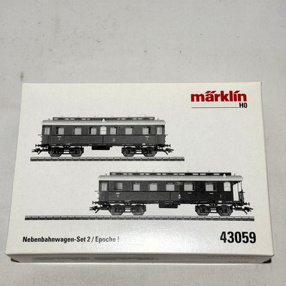 Märklin 43059 Nebenbahnwagen-Set 2 H0