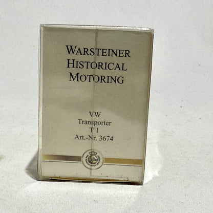 Warsteiner Historical Motoring 3674 VW Transporter T1 1:40