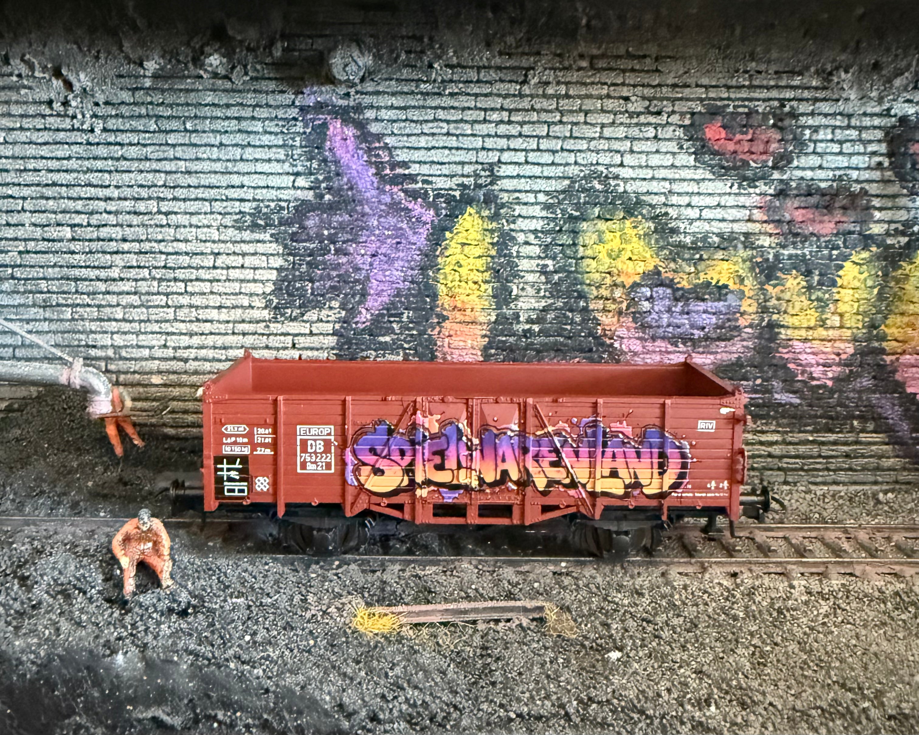 Graffiti-Konfiguration für Waggons