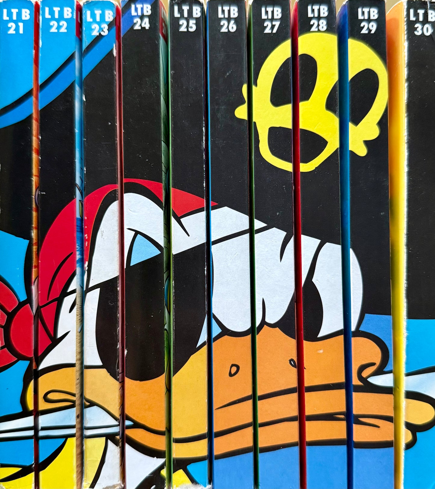 LTB Buchrücken 21-30 "Donald Duck-Pirat"