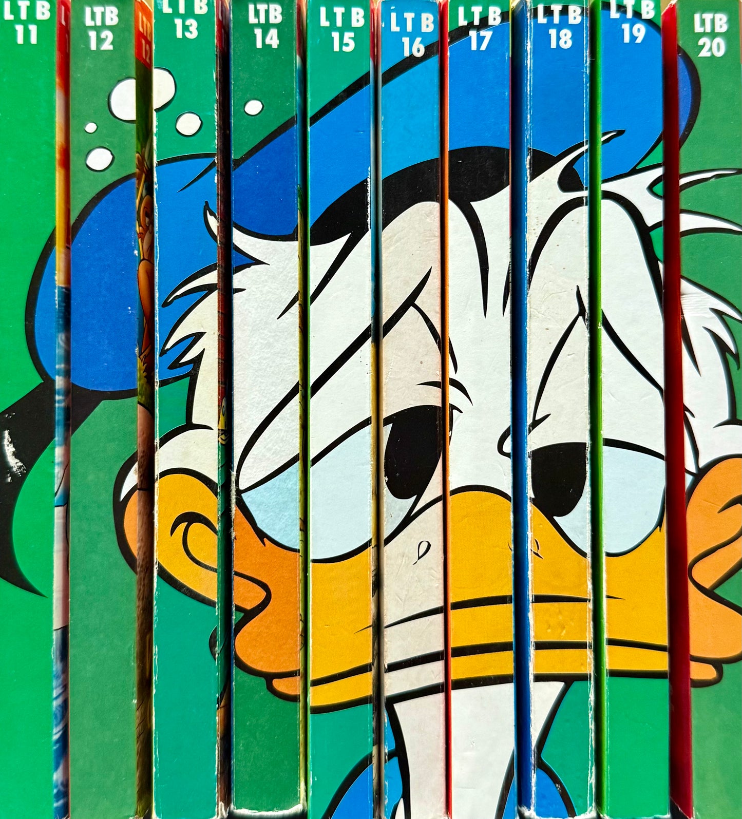 LTB Buchrücken 11-20 "Donald Duck"
