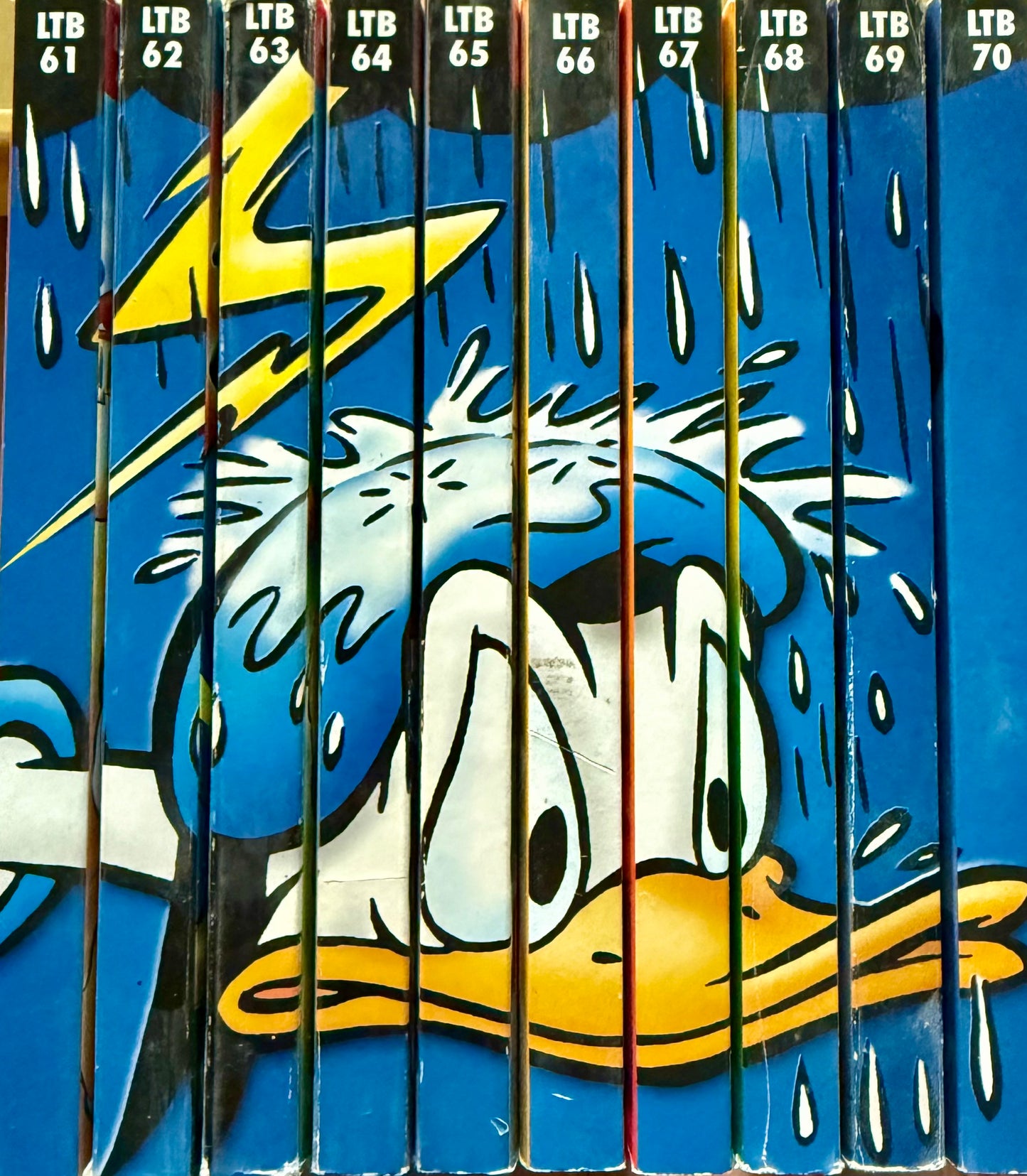 LTB Buchrücken 61-70 "Donald Duck"