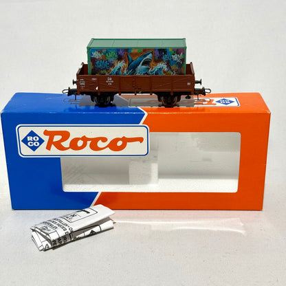 Roco 46034.A Güterwagen mit Graffiti DC H0