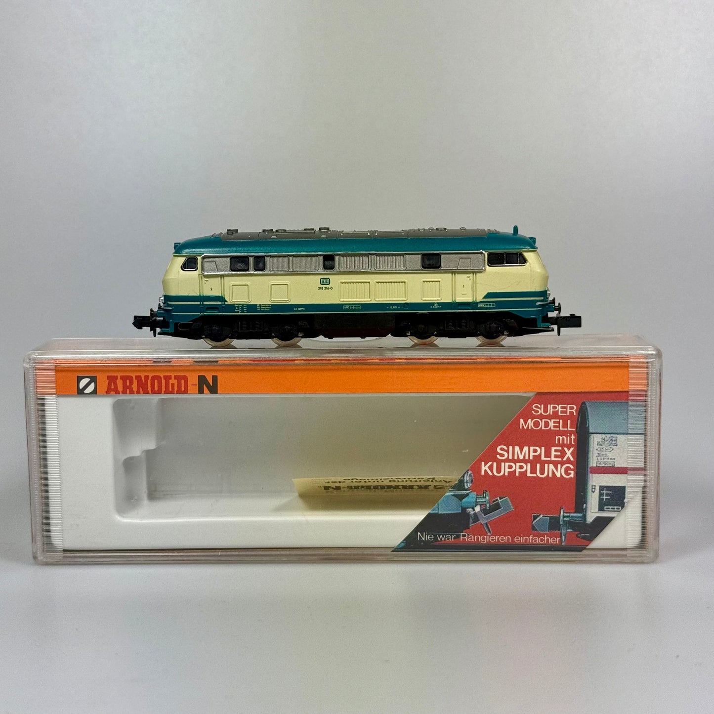 Arnold 2054 Diesellokomotive BR 218 DC Spur N