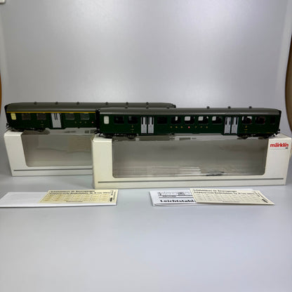 Märklin 43360 & 436670 Personenwagen SBB H0