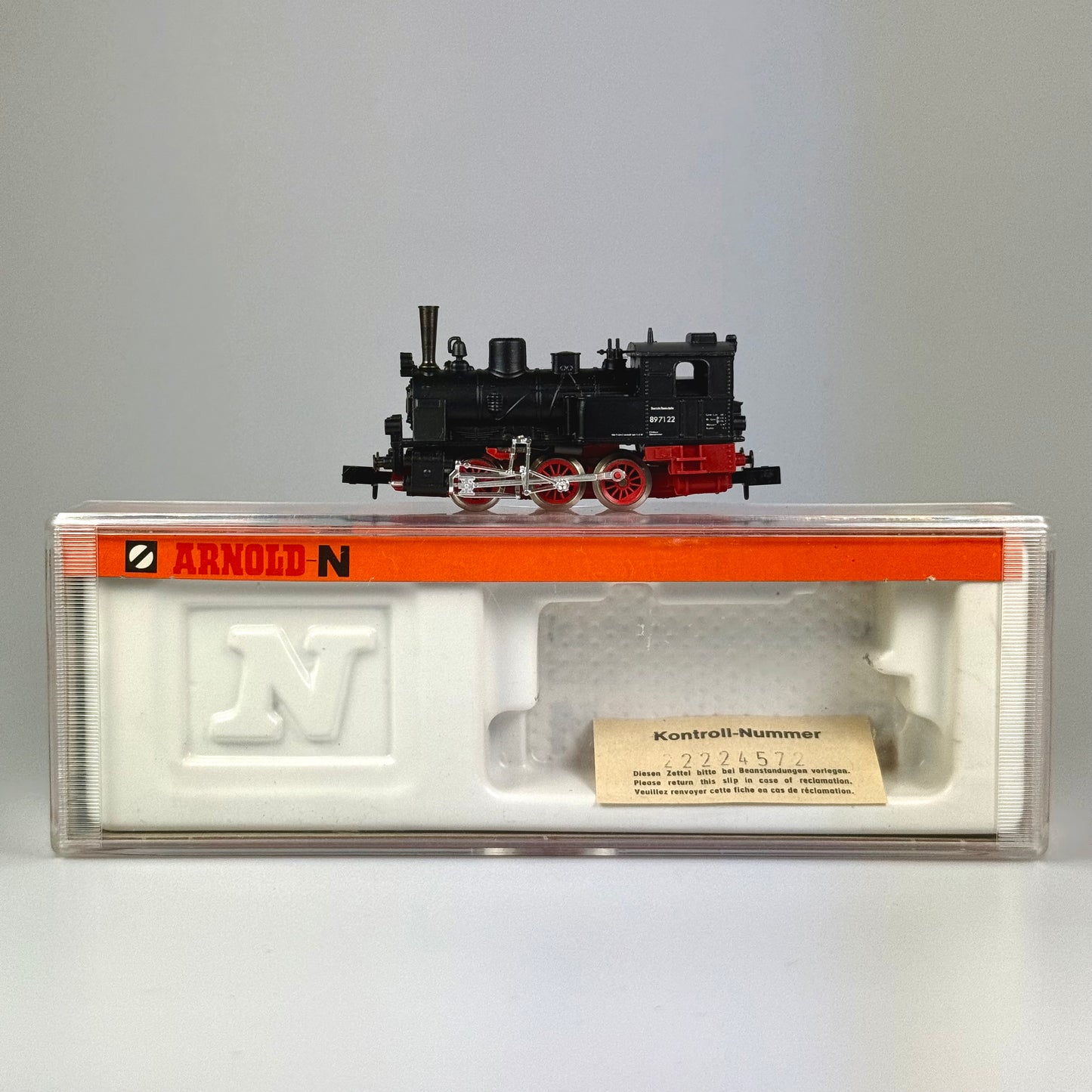 Arnold 2222 Dampflokomotive DC Spur N