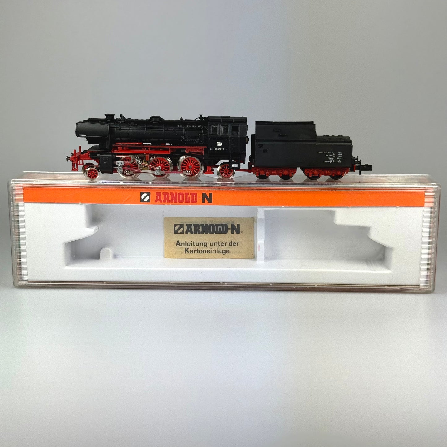 Arnold 2231 Dampflokomotive DC BR 023 Spur N