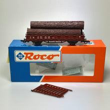 Roco 46305 Güterwagen mit Holz DC H0