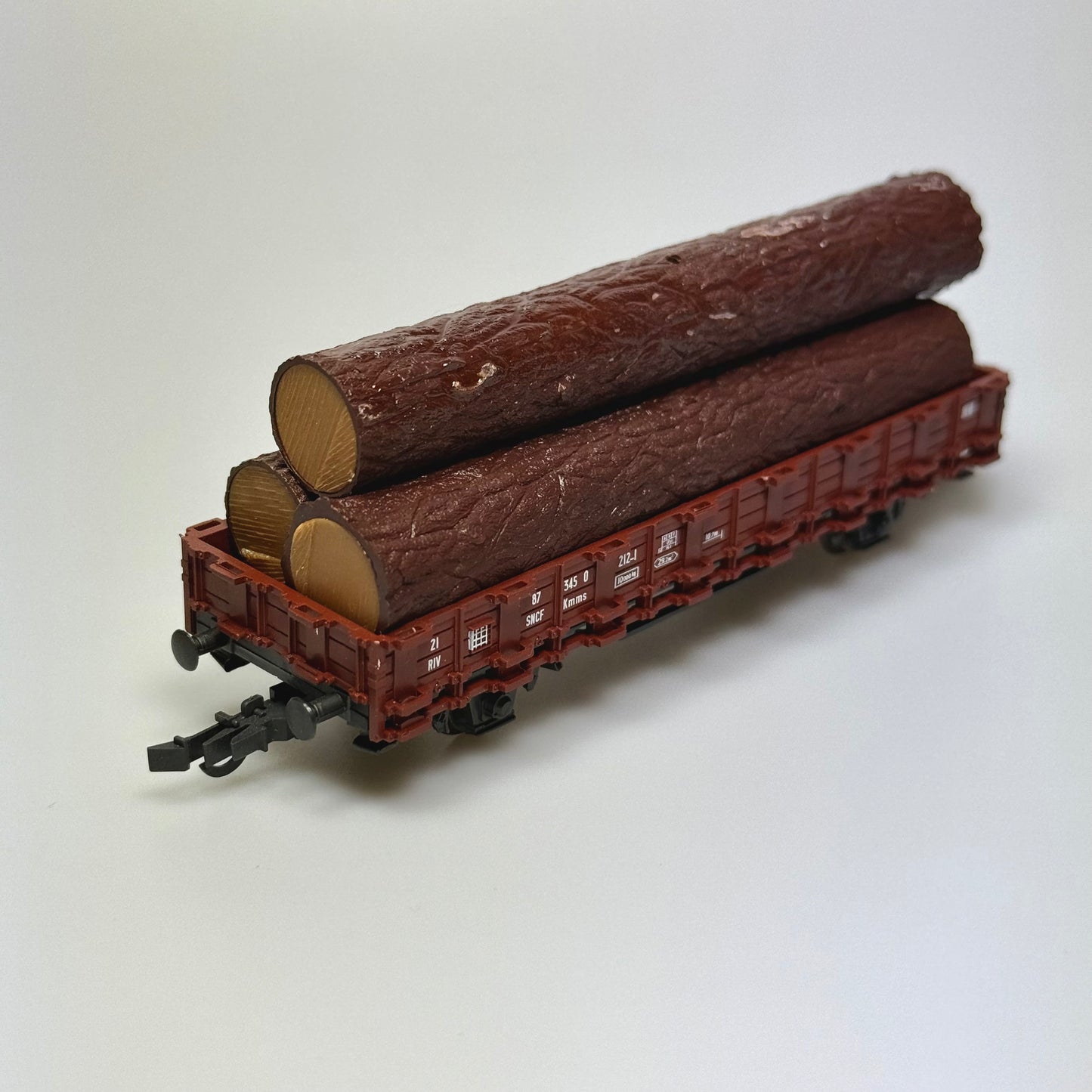 Roco 46305 Güterwagen mit Holz DC H0