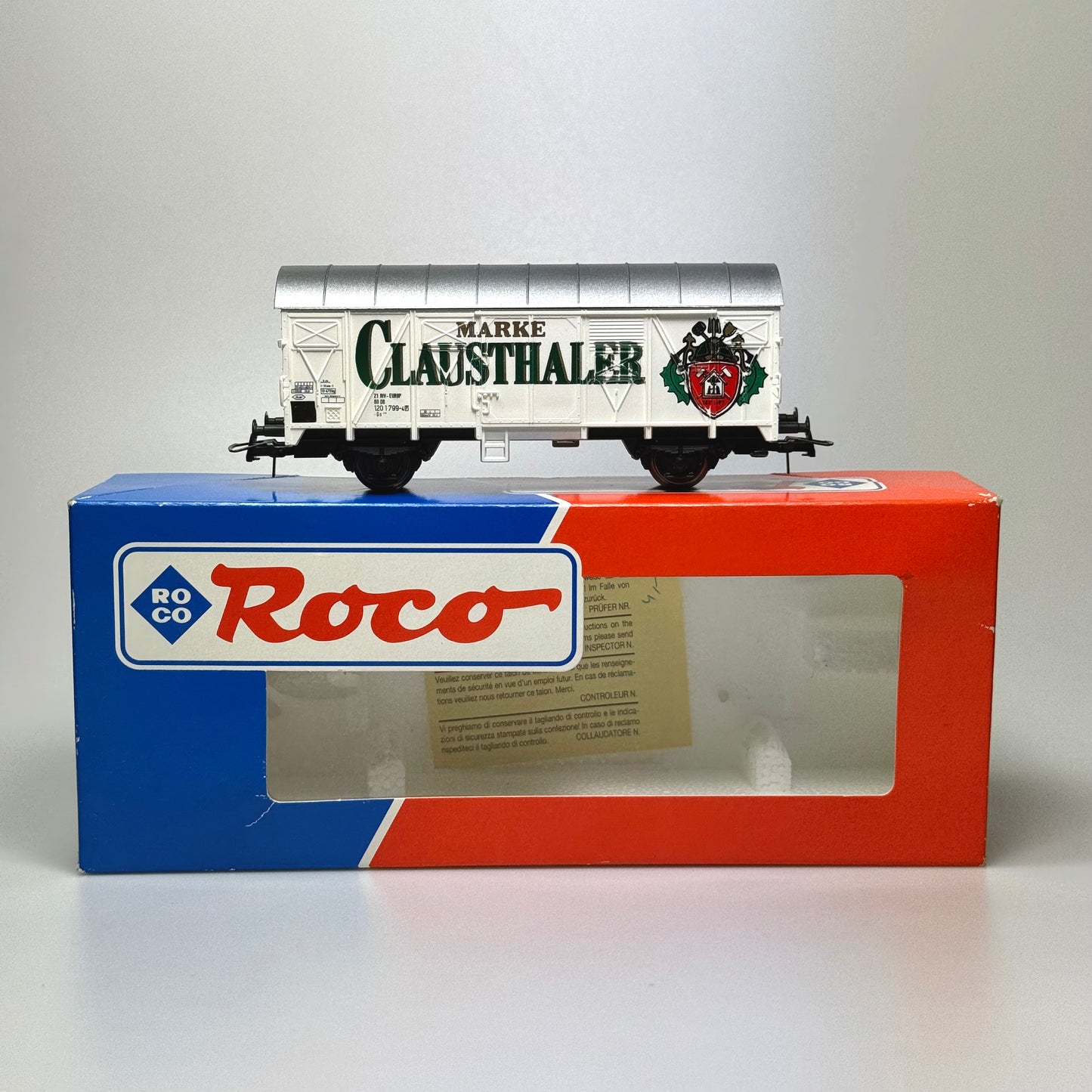 Roco Kühlwagen "Clausthaler" AC H0