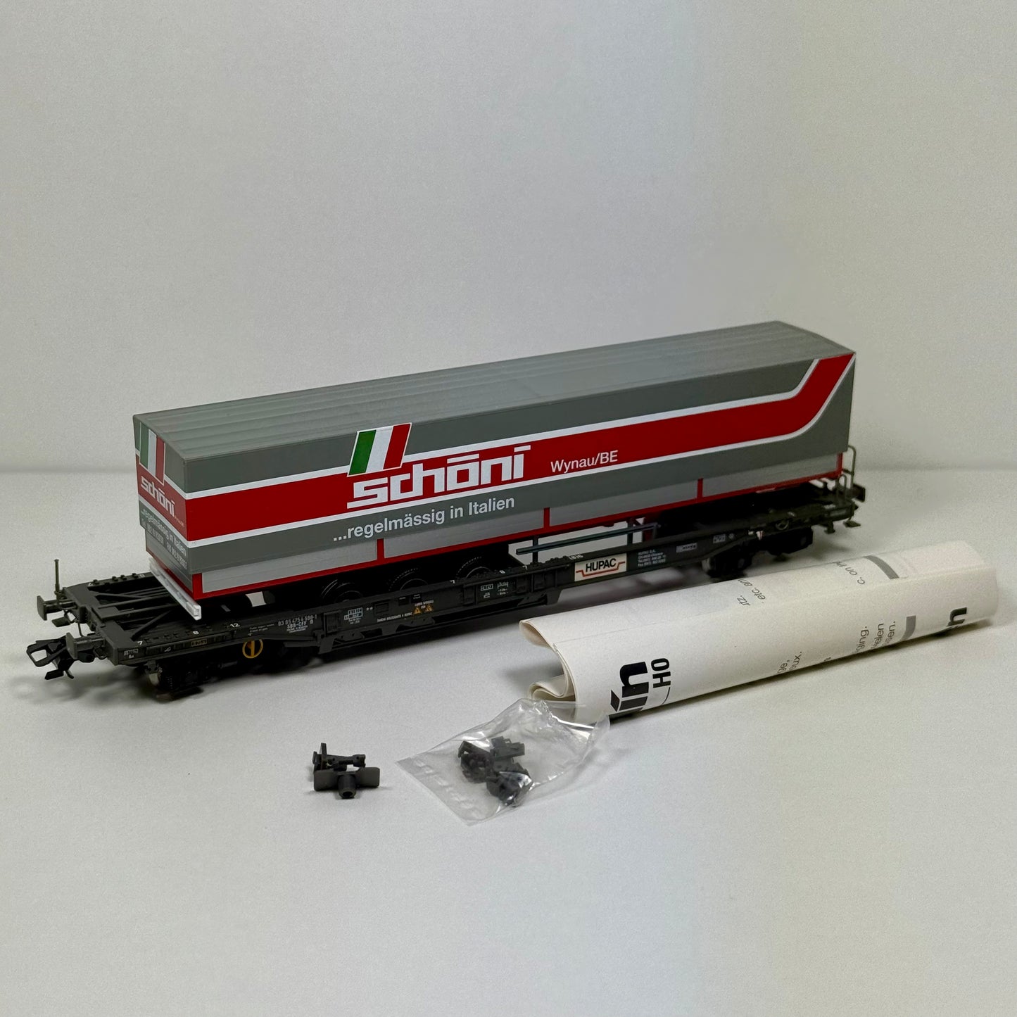 Märklin 47444 Taschenwagen mit Sattelanhänger SBB H0