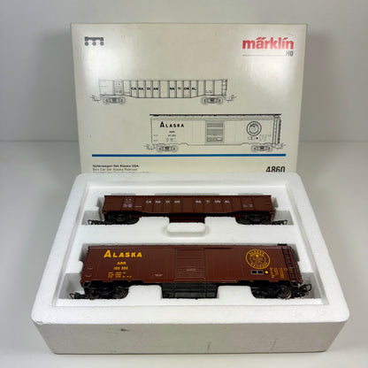 Märklin 4860 Güterwagen-Set Alaska USA H0