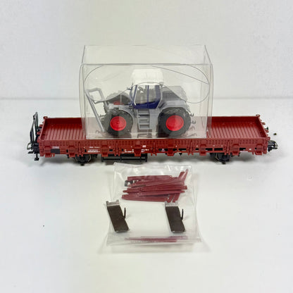 Märklin 46944 Flachwagen mit Traktor Fendt Xylon H0