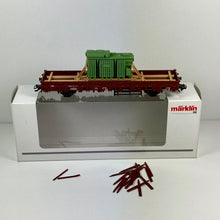 Märklin 46963 Rungenwagen mit Trafo H0