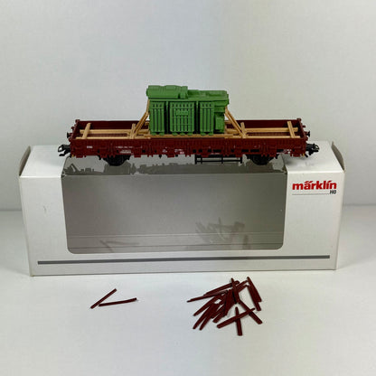 Märklin 46963 Rungenwagen mit Trafo H0