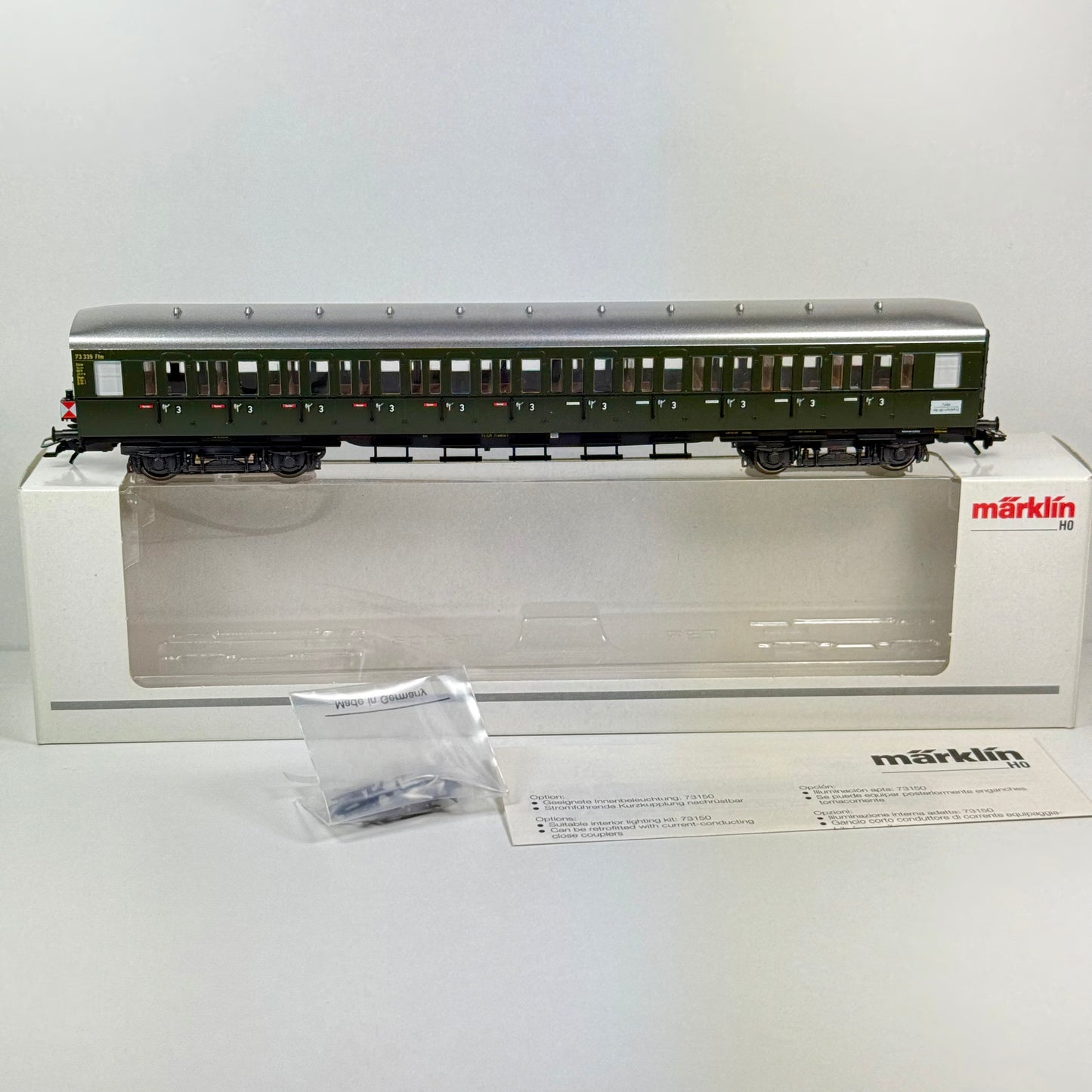 Märklin 43119 Personenwagen Klasse mit Schlussleuchte 3. H0