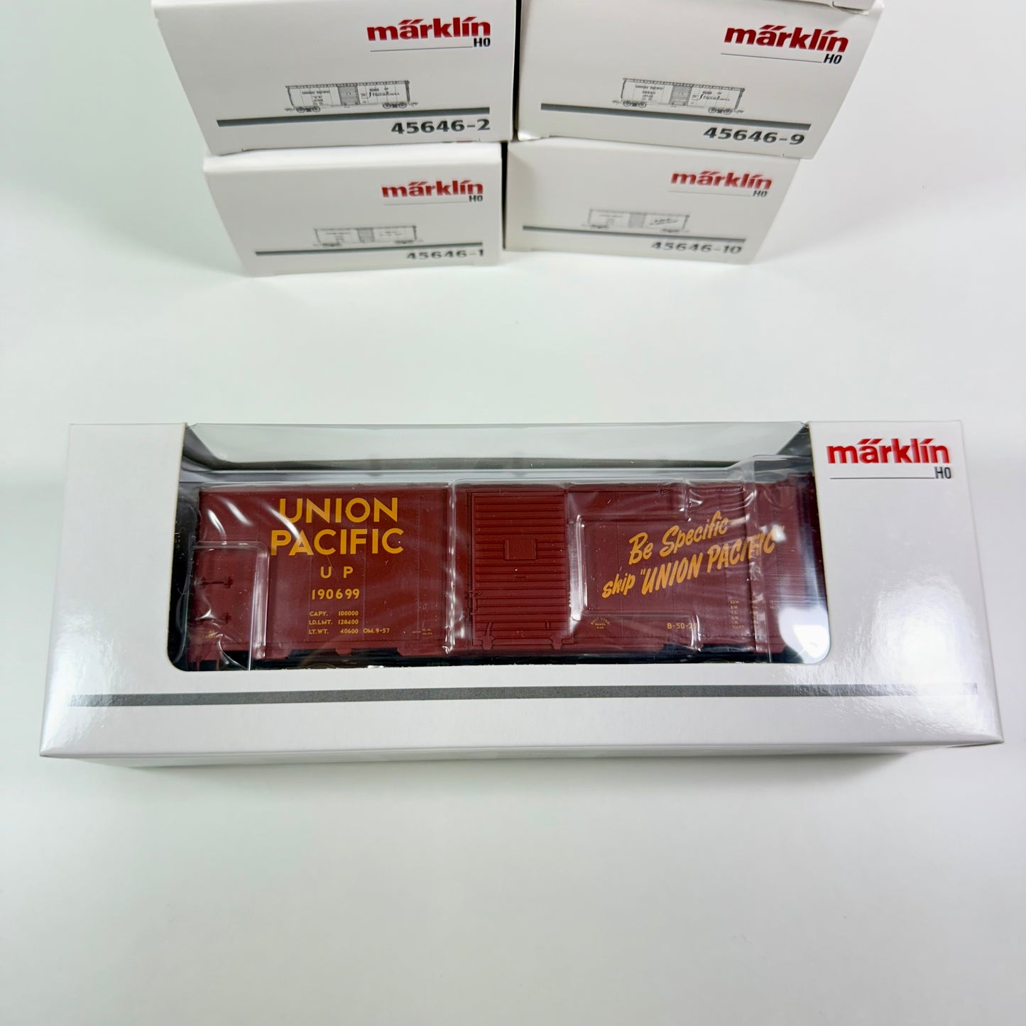 Märklin 45646 10 teiliges Güterwagenset der Uniun Pacific H0