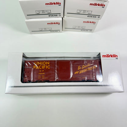 Märklin 45646 10 teiliges Güterwagenset der Uniun Pacific H0