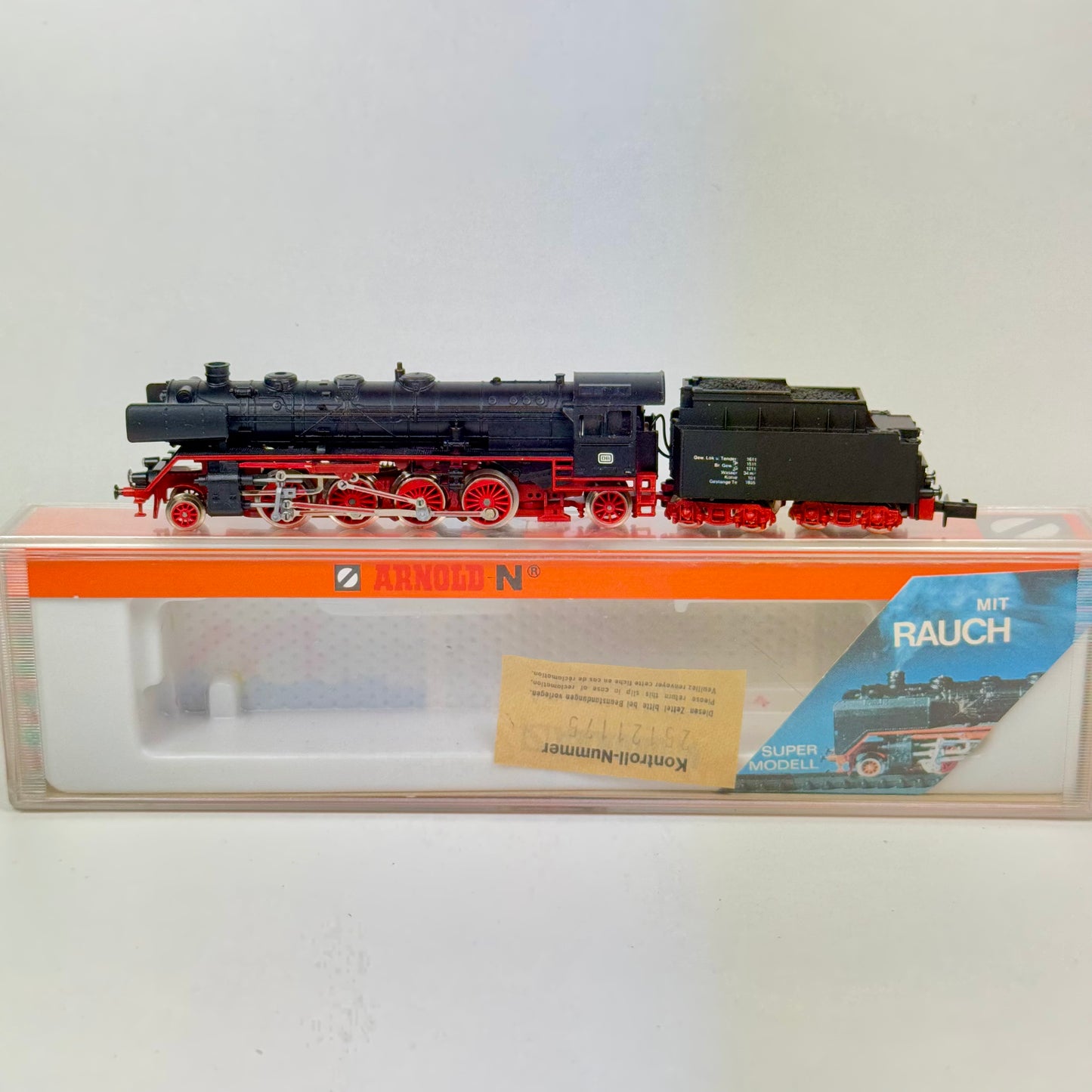 Arnold 2512 Dampflokomotive DB DC Spur N