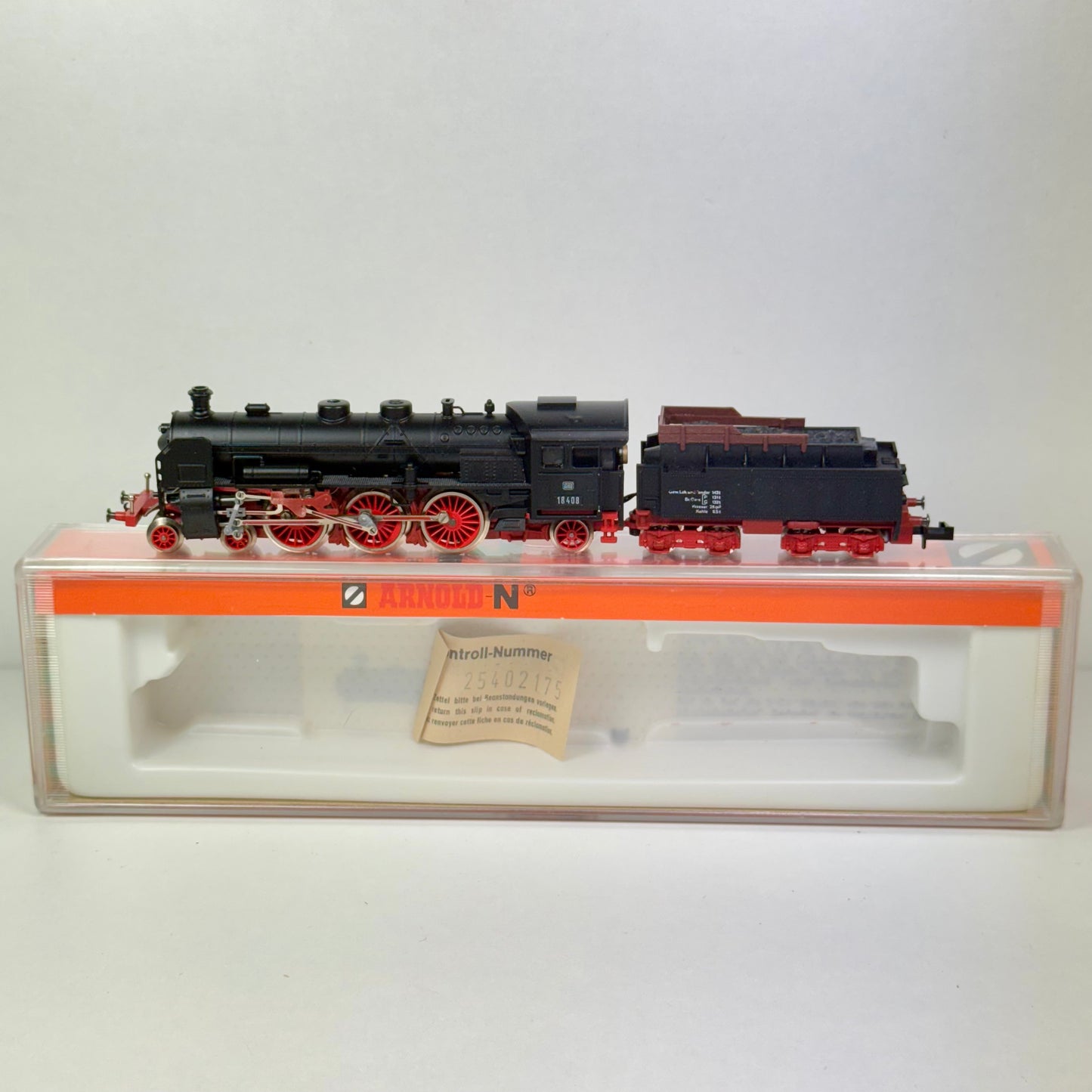 Arnold 2540 Dampflokomotive BR 18 DB DC Spur N