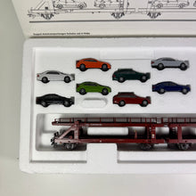 Märklin 47123 Doppel-Autotransportwagen mit 8 PKW´s H0