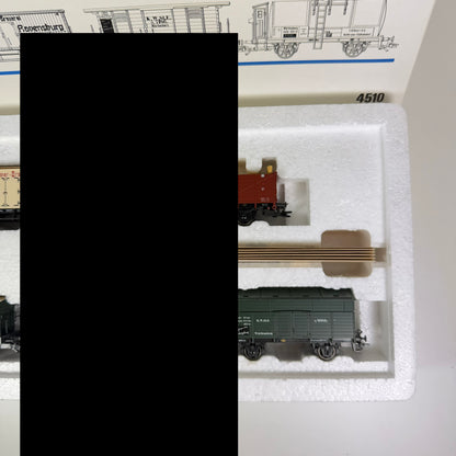 Märklin 4510 Wagen-Set "Würtemberg" H0