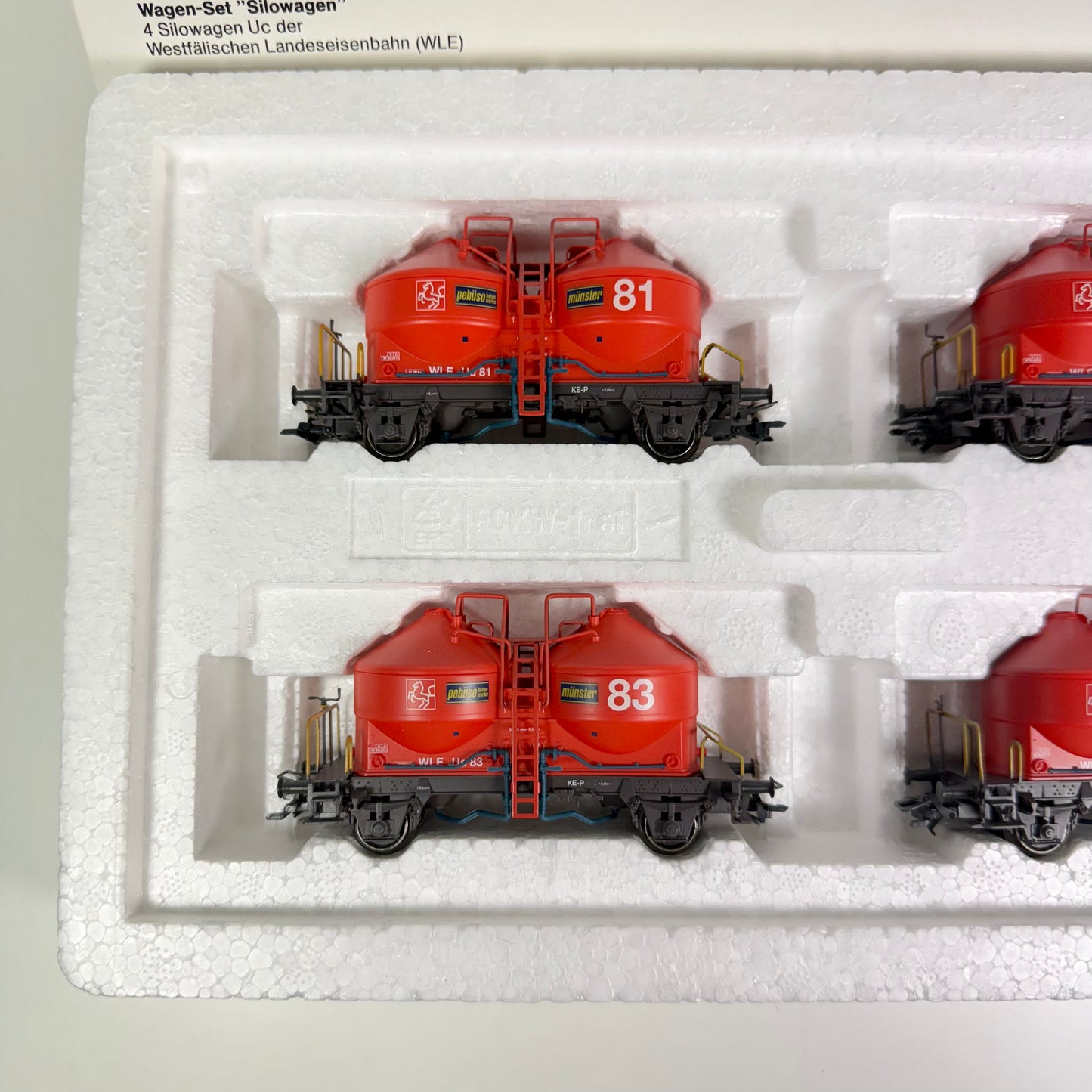Märklin 4514 Wagen-Set "Silowagen" H0
