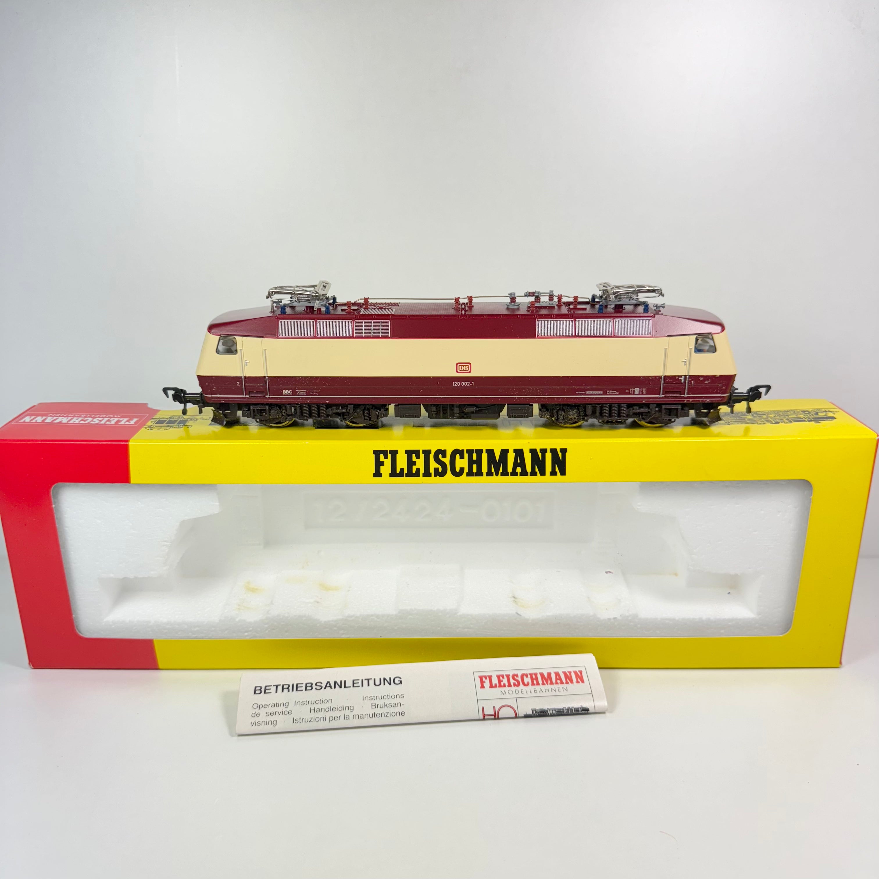Fleischmann 4350 Elektrolokomotive BR 120 DB DC H0