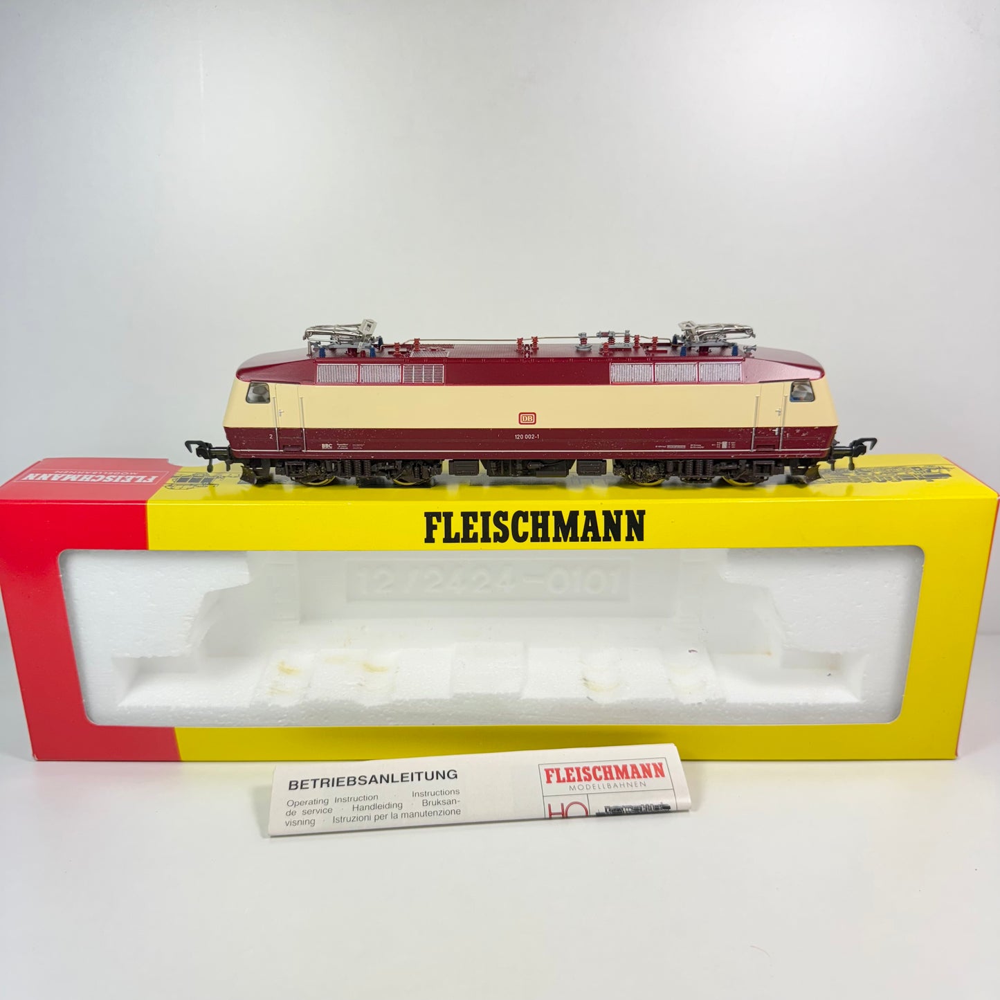 Fleischmann 4350 Elektrolokomotive BR 120 DB DC H0