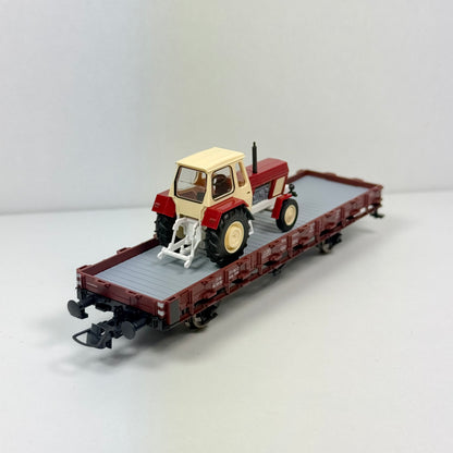 Roco 67658 Güterwagen mit Traktor DR DC H0