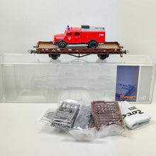 Roco 67268 Güterwagen Steyr Feuerwehr ÖBB DC H0