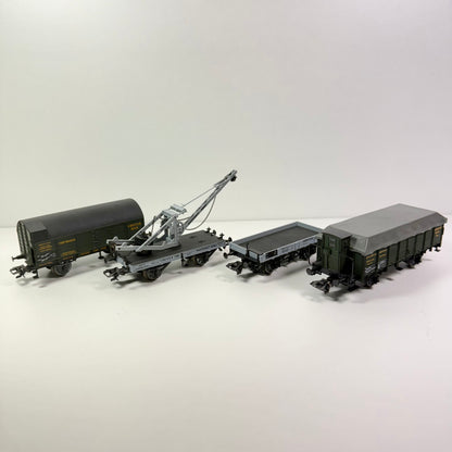 Märklin 4897 Wagen-Set der K.Bay.Sts.B. zum Torf-Transport H0