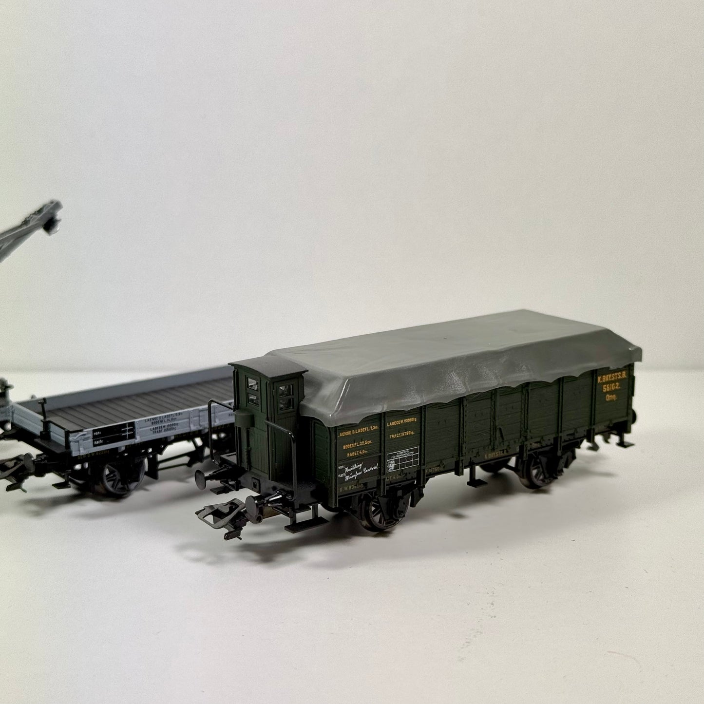 Märklin 4897 Wagen-Set der K.Bay.Sts.B. zum Torf-Transport H0