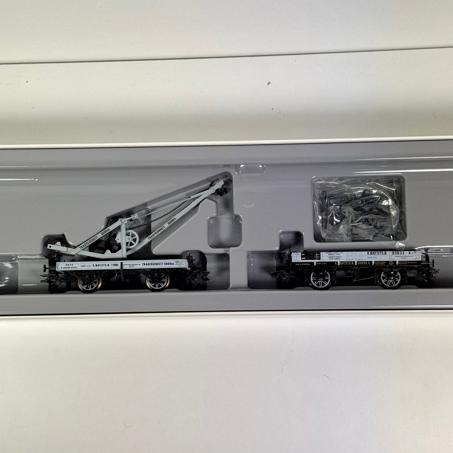 Märklin 4897 Wagen-Set der K.Bay.Sts.B. zum Torf-Transport H0