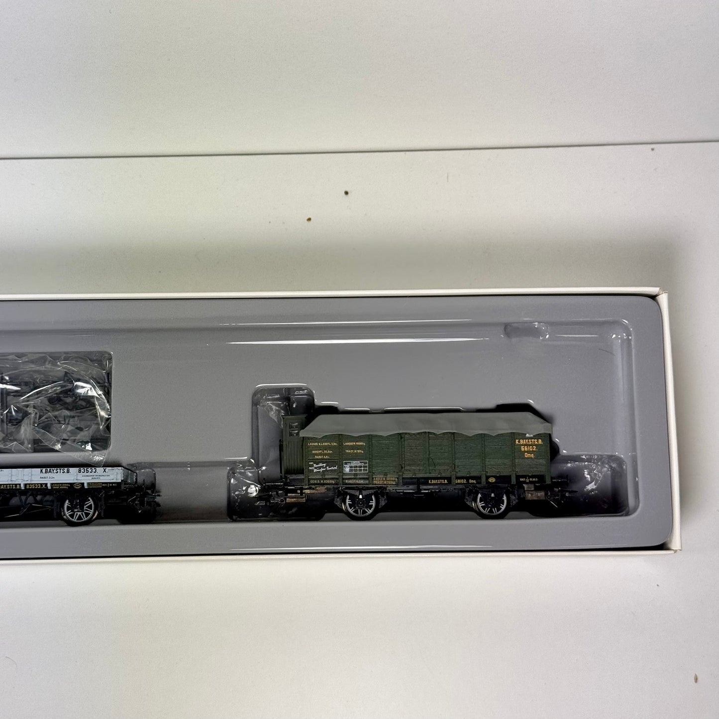 Märklin 4897 Wagen-Set der K.Bay.Sts.B. zum Torf-Transport H0