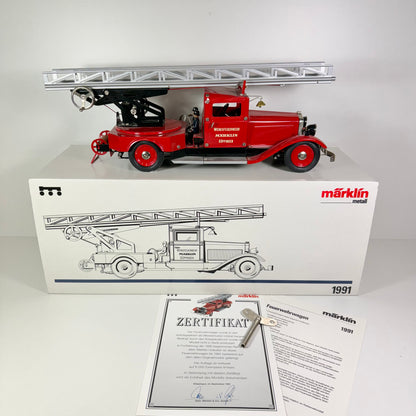 Märklin Metall Feuerwehr Göppingen 1991