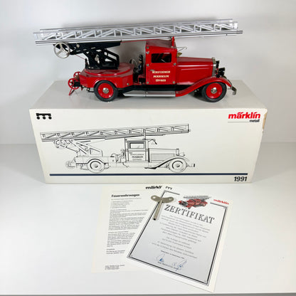 Märklin Metall Feuerwehr Göppingen 1991