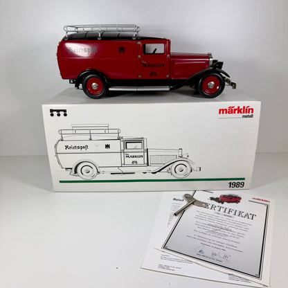 Märklin Metall Postwagen Reichspost 1989