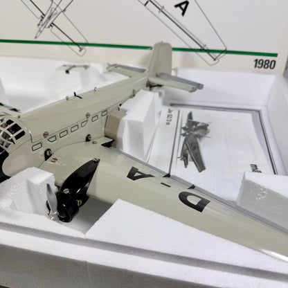Märklin Metall 1980 Junkers Ju 52 mit Zertifikat (Neuwertig)