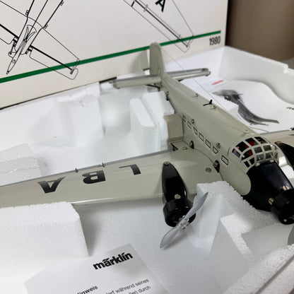 Märklin Metall 1980 Junkers Ju 52 mit Zertifikat